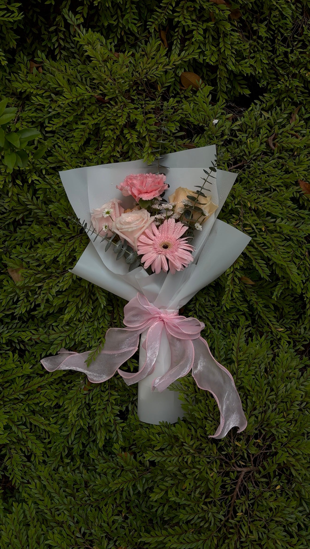 Small Custom Roses and Carnations Bouquet