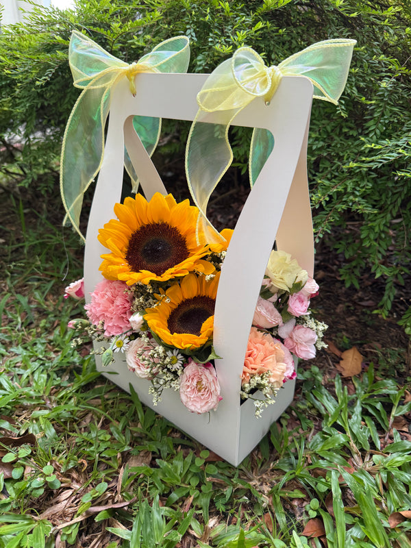 Custom Sunflower Bloom Box